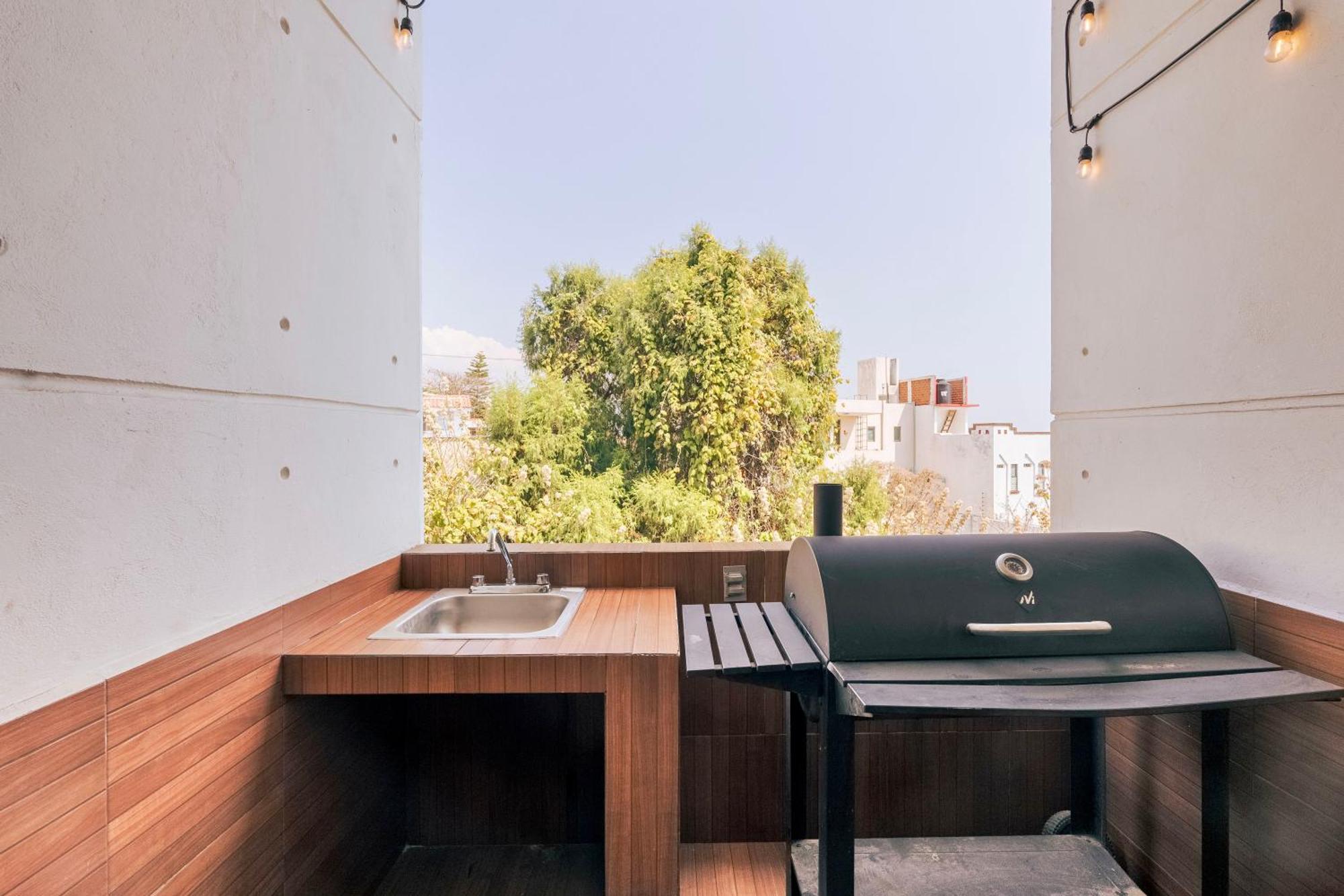 Loft Arte Y Diseno Alberca Climatizada, Amenidades Y Lujo, Terraza Privada Con Asador De Carbon, Cuernavaca Somos Los Unicos Que Te Ofrecemos Para Tu Uso Personal Y Exclusivo 2 Jacuzzis Con Agua Caliente Y Sistema De Hidromasaje Tipo Spa Buitenkant foto