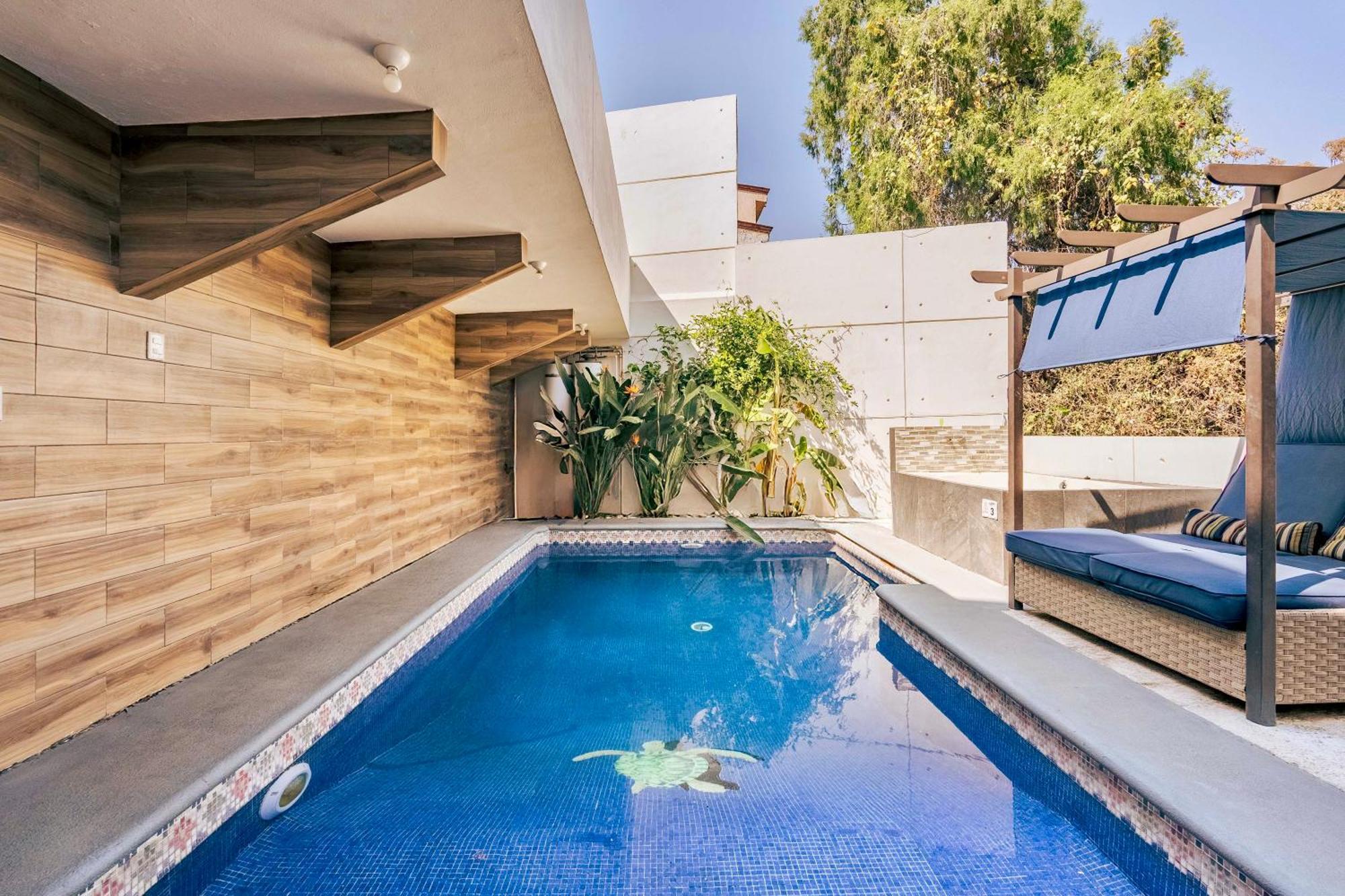 Loft Arte Y Diseno Alberca Climatizada, Amenidades Y Lujo, Terraza Privada Con Asador De Carbon, Cuernavaca Somos Los Unicos Que Te Ofrecemos Para Tu Uso Personal Y Exclusivo 2 Jacuzzis Con Agua Caliente Y Sistema De Hidromasaje Tipo Spa Buitenkant foto